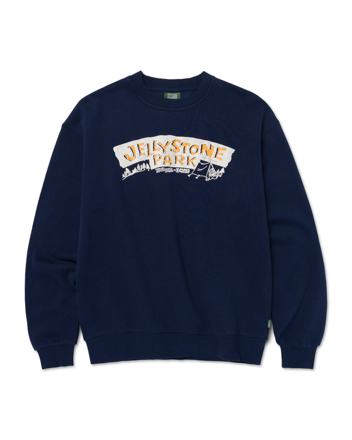 Shop Yogi Bear x Parks Project Crew Inspired by National Parks | navy