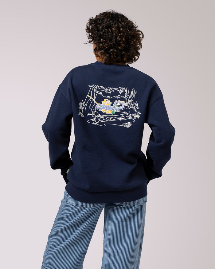 Shop Yogi Bear x Parks Project Crew Inspired by National Parks | navy