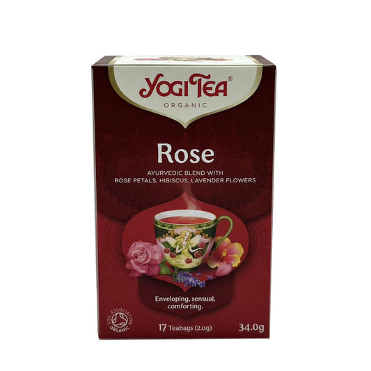 Yogi Rose Tea Organic (17 Tea Bags) 44g