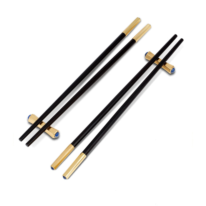 Zen Chopsticks + Rests (Set of 2 pairs) - L'OBJET