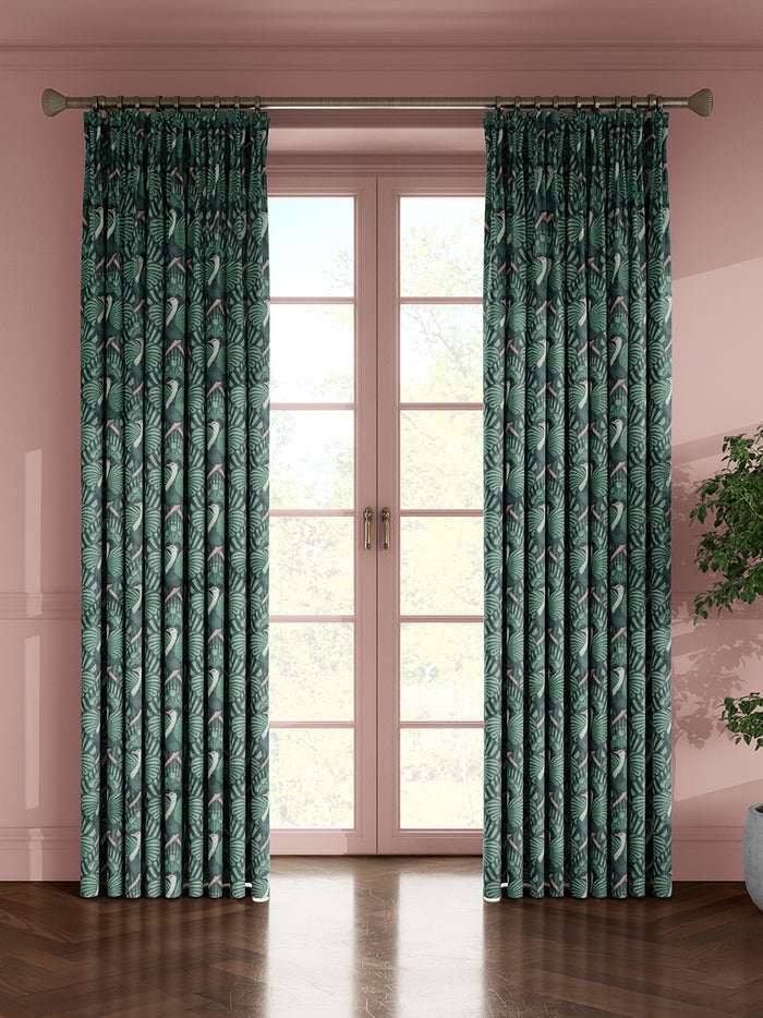 Zsa Zsa 'Bottle Green' Recycled Velvet Sample
